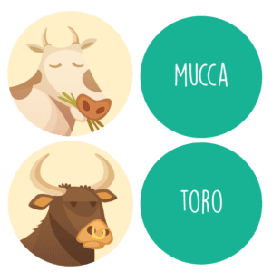 memory icon • Il pulcino Pio e gli animali della fattoria