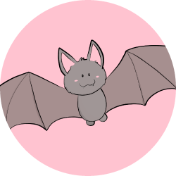 icon pipistrello | Il pipistrello Zucca (A0/A1)
