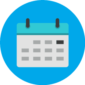 icon calendario • La filastrocca dei giorni della settimana