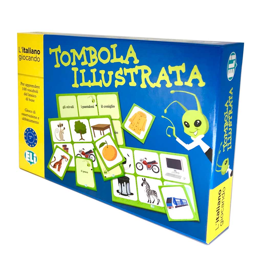 002 Tombola illustrata cover • Bücher zum Italienisch lernen
