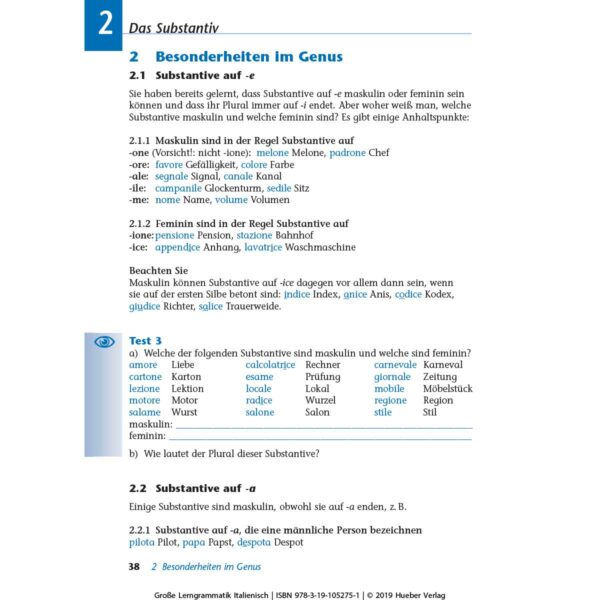 HUEBER Grosse Lerngrammatik Leseprobe 3 | Große Lerngrammatik A1-C1