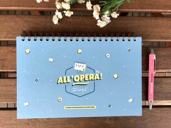 allopera 2 • Wochenplaner – All'opera! An die Arbeit!