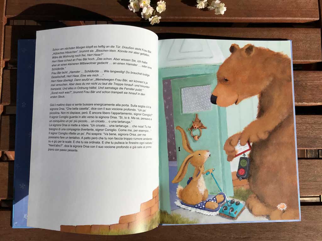coniglio2 • Zweisprachige Kinderbücher