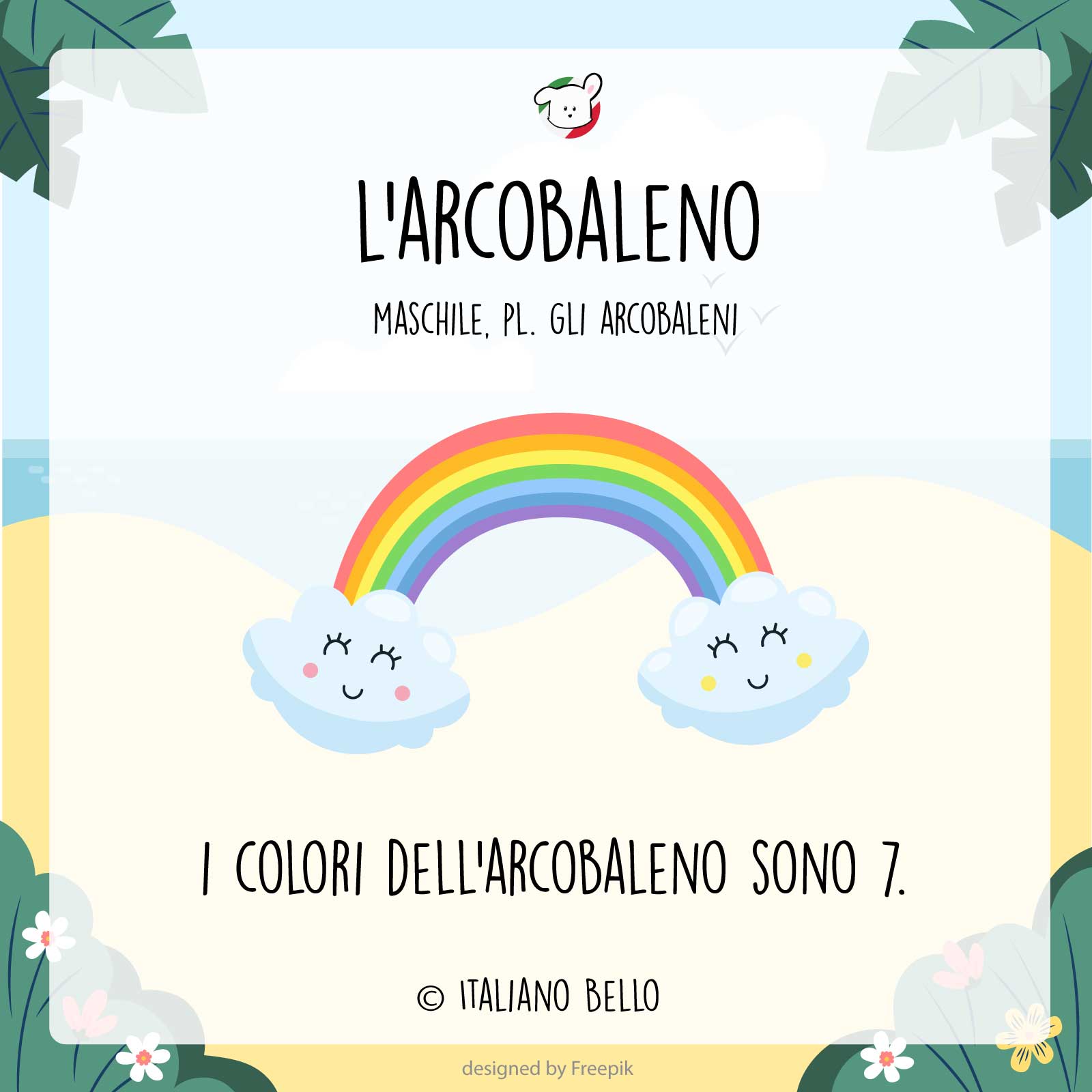 arcobaleno | Bildwörterbuch Italienisch