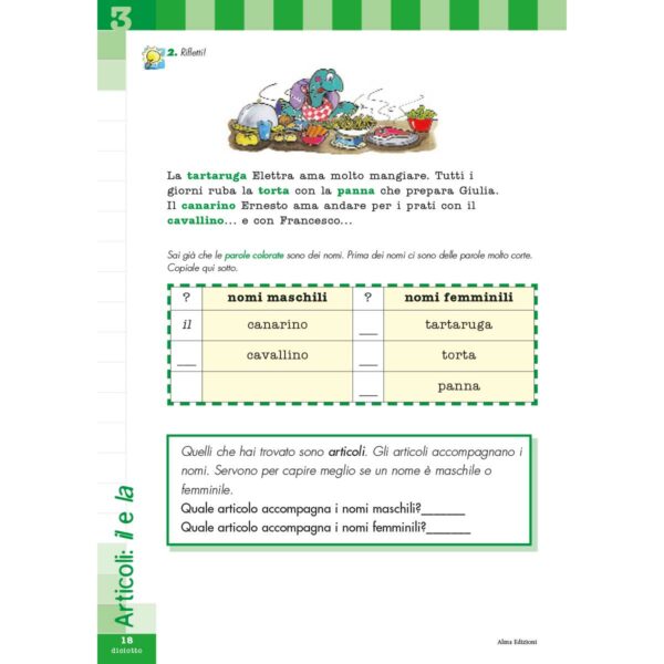 GPB cap 03 2 | Grammatica italiana per bambini – da 7 a 11 anni