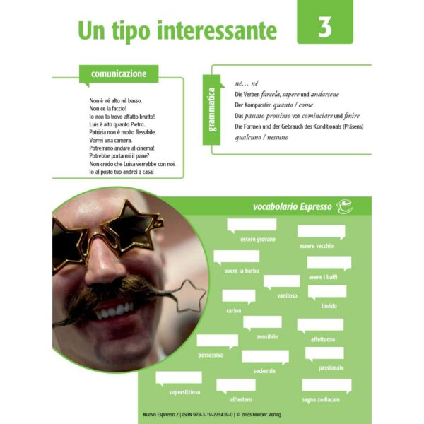 Hueber Nuovo Espresso 2 A2 – Buch Videos und Audios ueber App Leseprobe Lektion web 1 | Nuovo Espresso 2 A2 (deutsche Ausgabe)