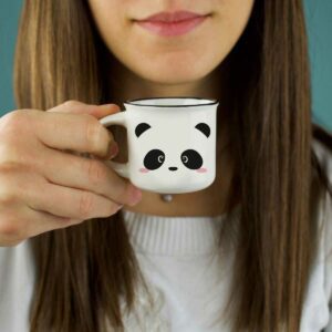 LEGAMI Espresso für zwei – Panda Espressotassen