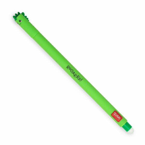 LEGAMI Erasable Gel Pen Dino – green ink