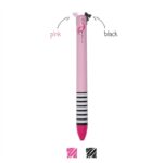 LEGAMI Click&Clack Two-Colour Ballpoint Pen Flamingo