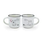 LEGAMI Espresso for two – Dog & Cat espresso cups