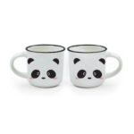 LEGAMI Espresso for two – Panda espresso cups
