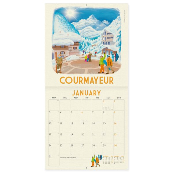 Legami Italien Kalender 2 • Italien Wandkalender 2022 – 18 x 18 cm