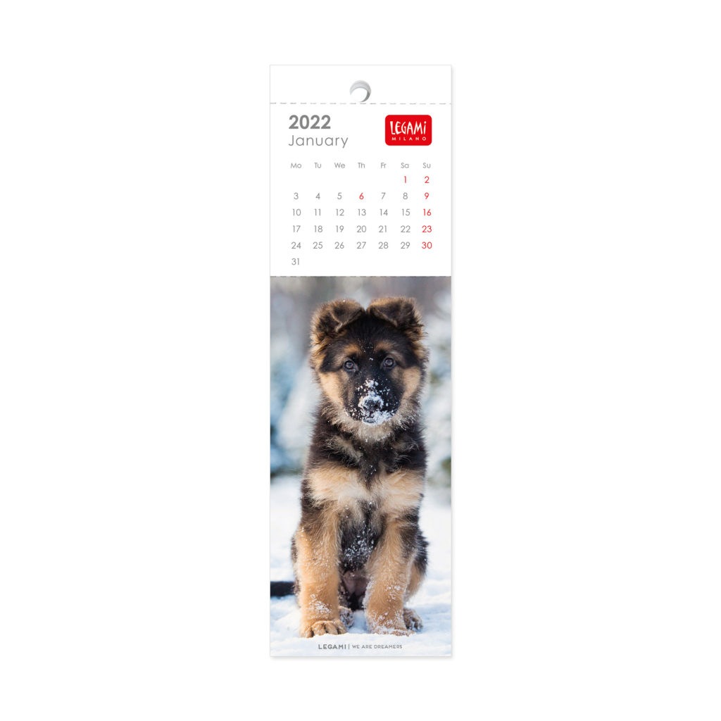 Legami Puppies Lesezeichen Kalender 2 • Italienischer Adventskalender für Lernende (A2): "Buon Natale! Il libro dell'Avvento"