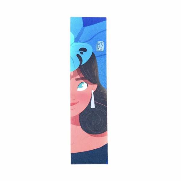 segnalibro ragazza blu 1 • Lesezeichen Occhi azzurri