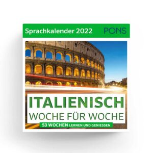 PONS Sprachkalender Italienisch 2022
