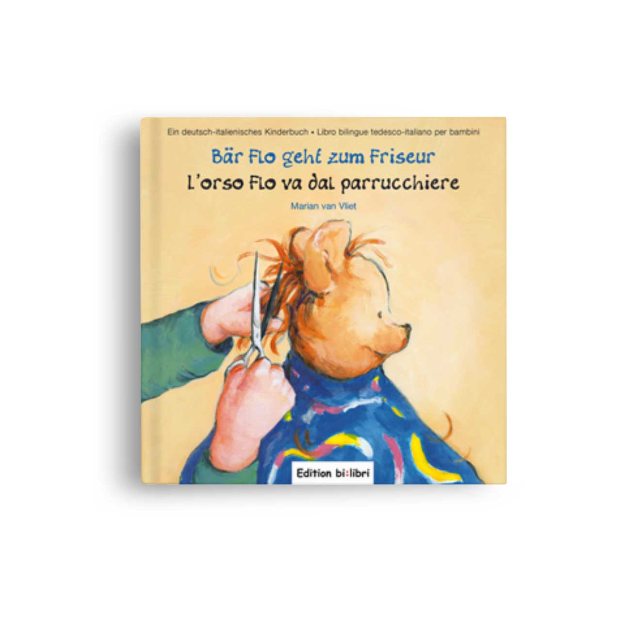 Bi:libri – Bär Flo geht zum Friseur • L'orso Flo va dal parrucchiere