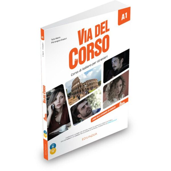 Edilingua: Via del Corso A1 • Libro dello studente (versione italiana)
