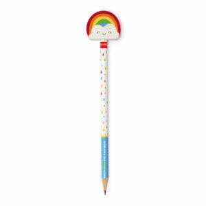 LEGAMI Bleistift mit Radiergummi Regenbogen