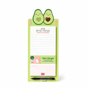 LEGAMI Magnetischer Notizblock Avocado 2 • Notizhefte, Stifte, Kalender und mehr