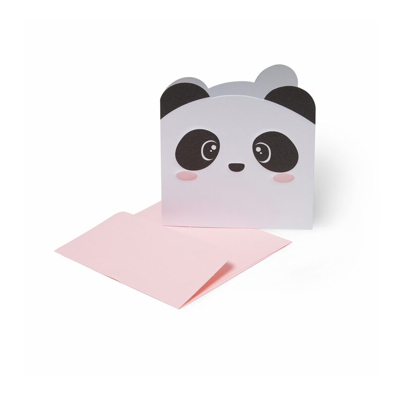 LEGAMI Mini greeting card for any occasion – Panda
