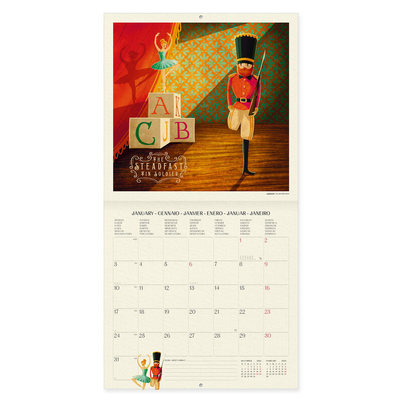 LEGAMI Once upon a time Wandkalender 2022 2 • Italienischer Adventskalender für Lernende (A2): "Buon Natale! Il libro dell'Avvento"