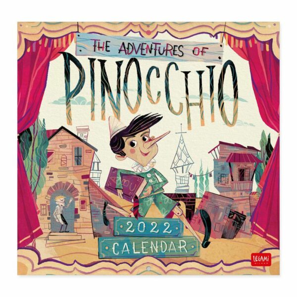 LEGAMI Die Abenteuer des Pinocchio Wandkalender 2022