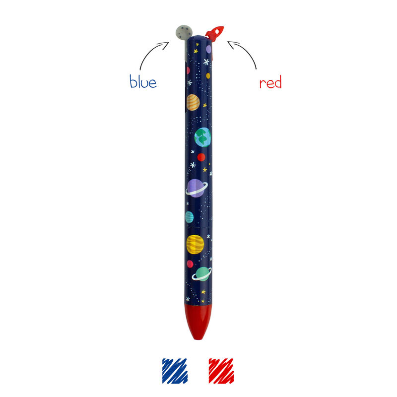 LEGAMI Click&Clack Zwei-Farben-Kugelschreiber Space