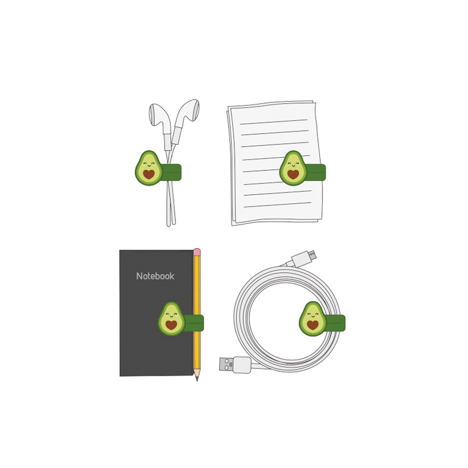 LEGAMI magnetischer Clip Avocado 4 | Gift ideas for avocado lovers