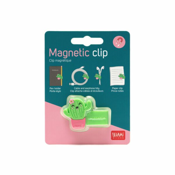 LEGAMI magnetischer Clip Kaktus 3 • Magnetischer Clip Kaktus