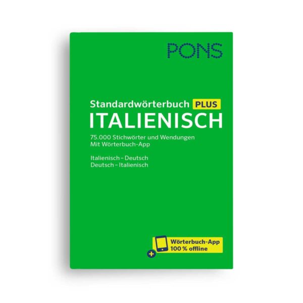 PONS Standardwörterbuch Plus Italienisch