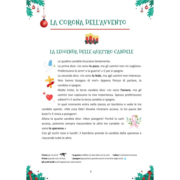 Il libro dellAvvento 2021 e book 4 | Lektüren für den Italienischunterricht mit Kindern