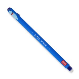 Penna Gel Cancellabile Squalo Legami - inchiostro blu