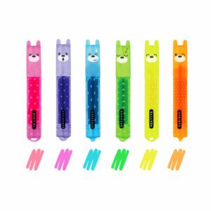 LEGAMI Mini-Textmarker Teddy's Mood – Multicolor