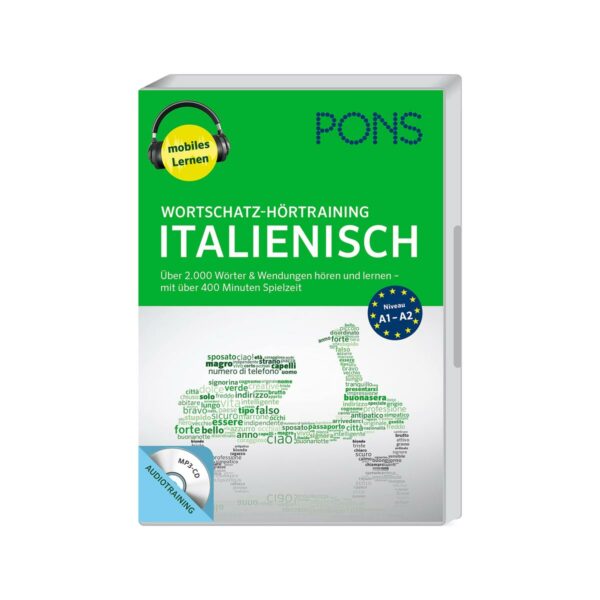 PONS Wortschatz-Hörtraining Italienisch A1-A2