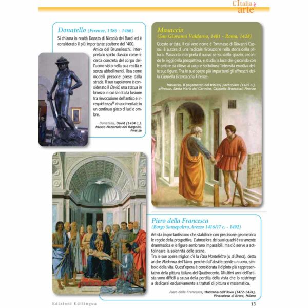 03 ITCULTART pagine 2 | L'Italia è cultura - fascicolo Arte, B2-C1