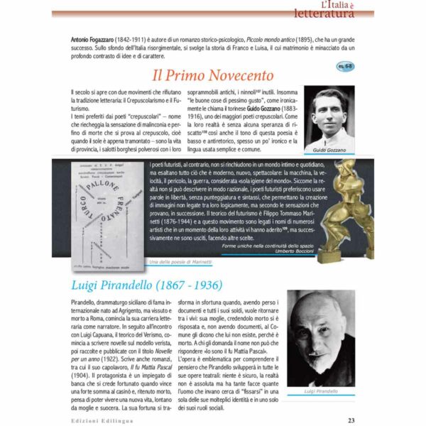 03 ITCULTLET pagine 3 | L'Italia è cultura - fascicolo Letteratura, B2-C1