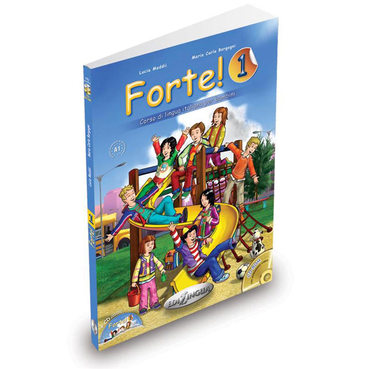 Edilingua: Forte! 1 – Libro dello studente ed esercizi + CD ROM + CD Audio