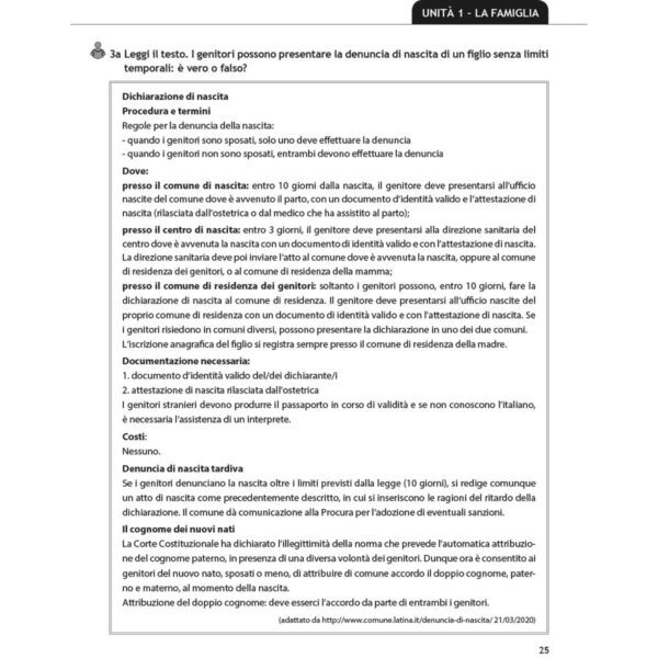 PERCORSO CILS B1 CITTADINANZA PDF 5 | Percorso CILS Cittadinanza (B1): Test di preparazione + audio scaricabile