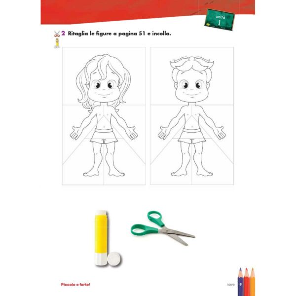 Piccolo e forte A Unita Introduttiva 1 e 2 PDF sfogliabile 9 1 | Piccolo e forte! A (per bambini di 4-6 anni)