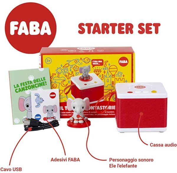 Starter Set 3 • FABA Starter Set • Cassa audio + Ele l'Elefante