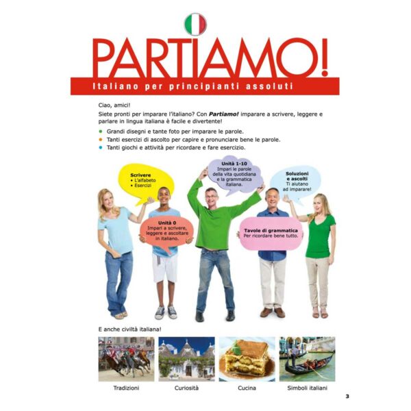 ELI Partiamo – Italiano per principianti assoluti 1 | Partiamo! – Italiano per principianti assoluti (PRE-A1)