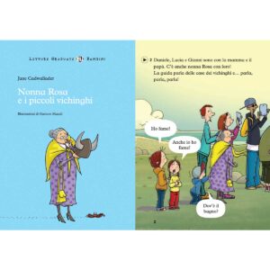 ELI – Nonna Rosa e i piccoli vichinghi Livello 1 100 parole Pre A1 1 | Letture & racconti