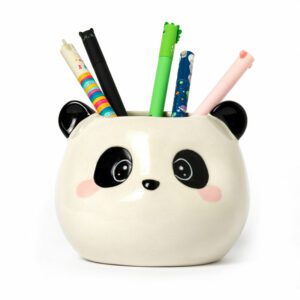 LEGAMI Desk Friends Portapenne in Ceramica – Panda