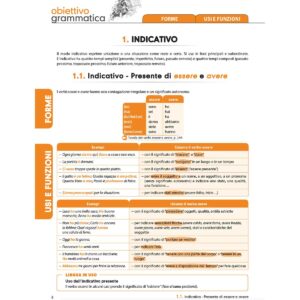 Ornimi Editions Obiettivo Grammatica 1 A1 A2 Specimen 9 | Language schools for Italian
