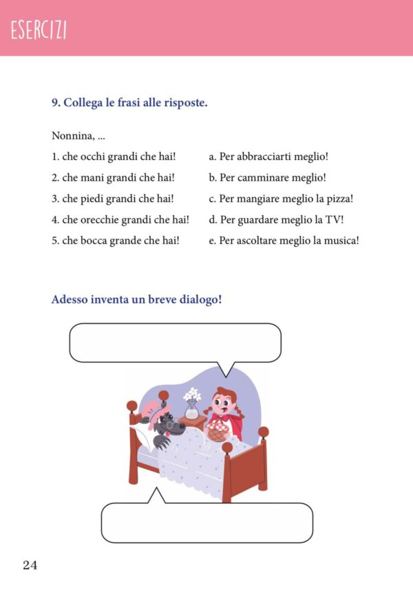 leseprobe4 • L'italiano con le fiabe: Cappuccetto Rosso (A0/A1)