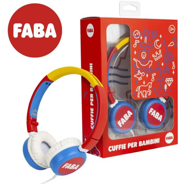 FABA Cuffie Audio Colorate per Bambini 5 | FABA Cuffie Audio Colorate per Bambini