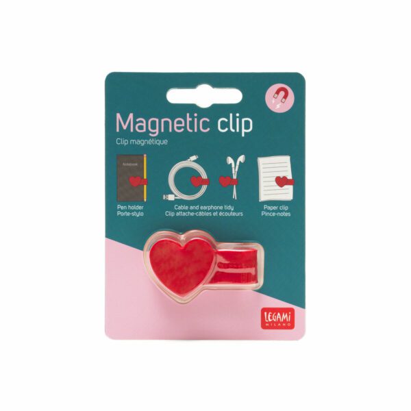 LEGAMI Magnetischer Clip Heart 4 | Magnetischer Clip Heart