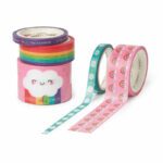 LEGAMI Set of 5 Paper Sticky Tapes – Rainbow