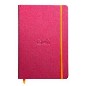 Rhodia Rhodiarama Notebook raspberry red A5 plain