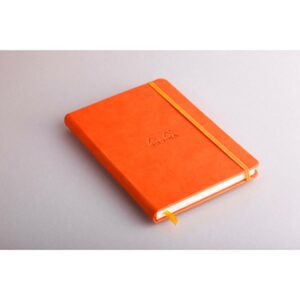 Rhodia Rhodiarama Notebook tangerine A5 plain
